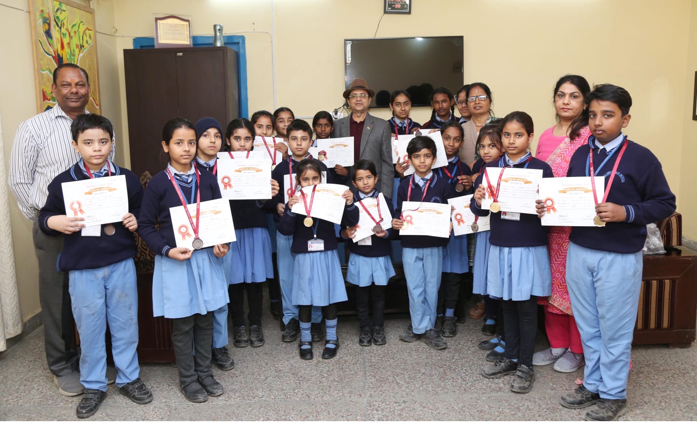 Outstanding Performance in International Hindi Olympiad 2025