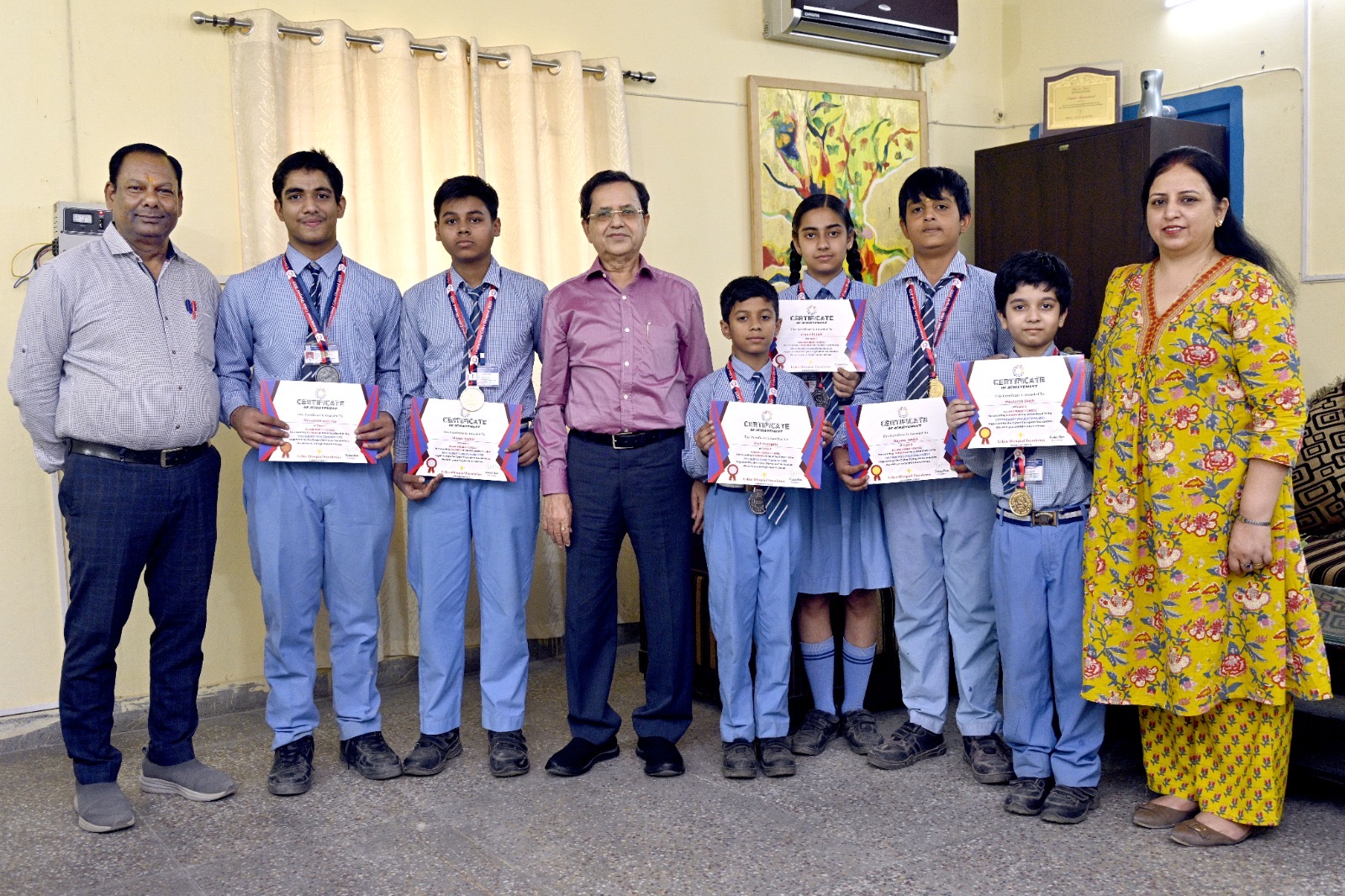 Students Excel in Cyber Olympiad 2025
